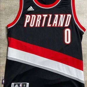 Adidas Damian Lillard Portland Trailblazers Jersey